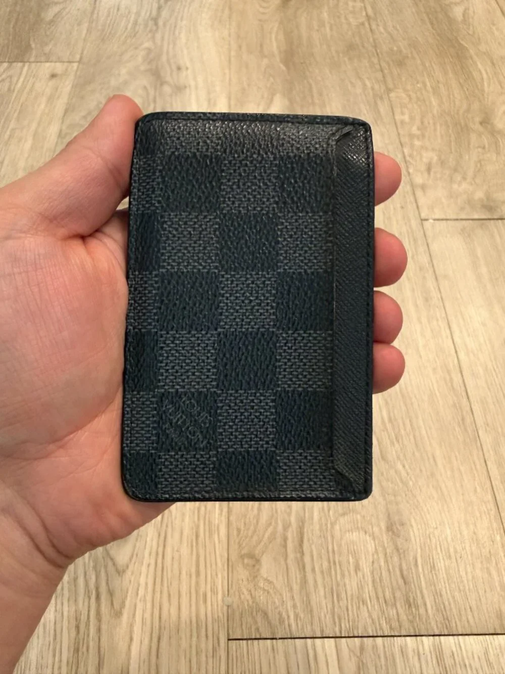 Louis Vuitton Neo Porte-Cartes Damier Graphite Card Holder w/ Box & Dust Bag